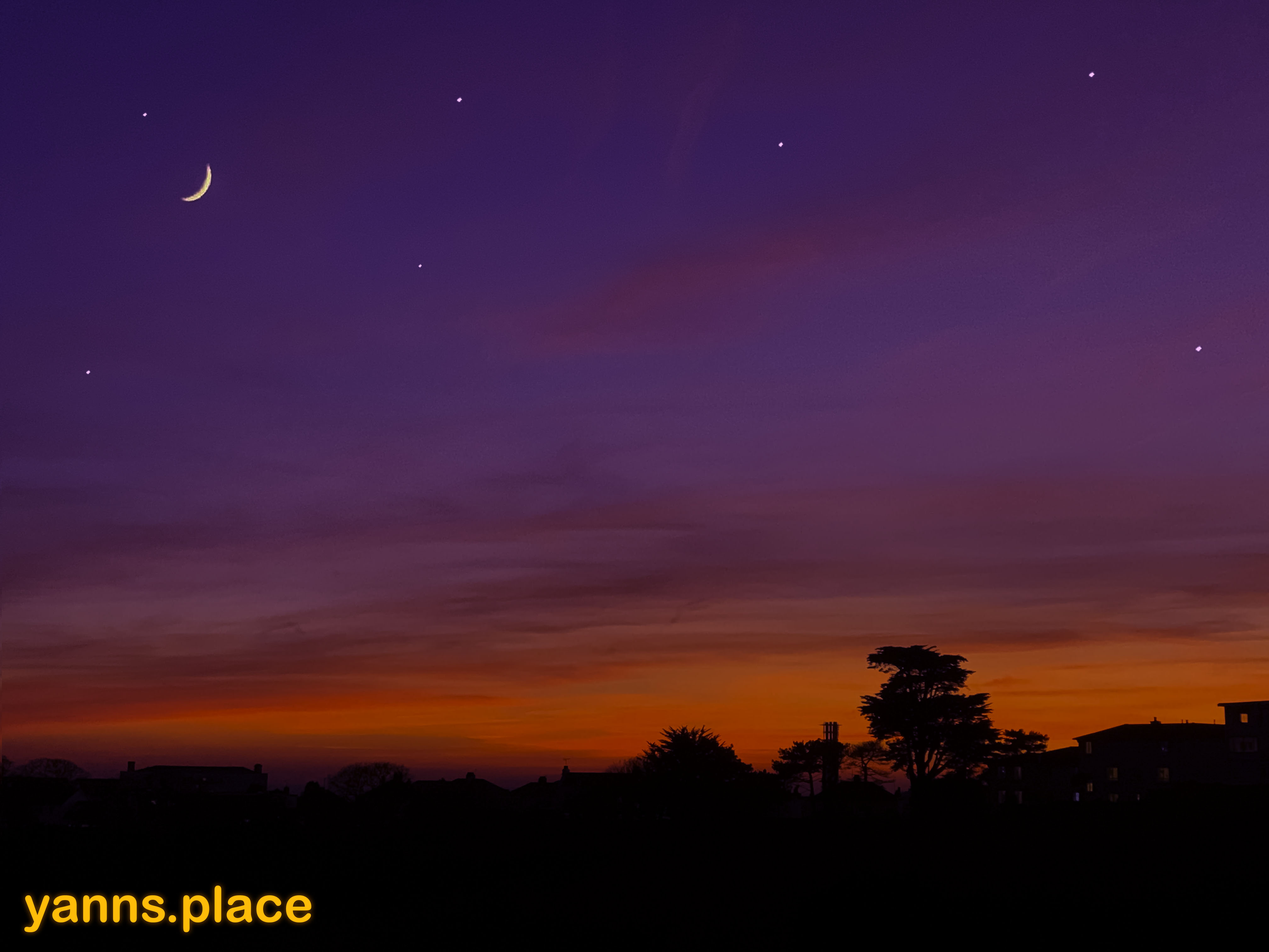 image of sunset